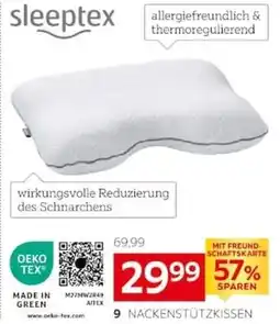 XXXLutz Sleeptex Nackenstützkissen Angebot