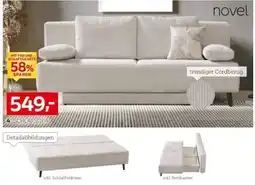 XXXLutz novel SCHLAFSOFA Angebot