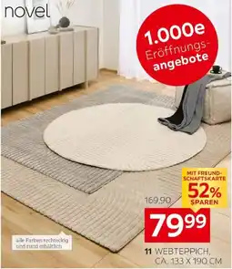 XXXLutz WEBTEPPICH, CA. 133 X 190 CM Angebot