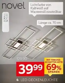 XXXLutz Novel Led-deckenleuchte Angebot