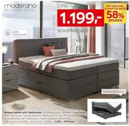 XXXLutz moderano BOXSPRINGBETT Angebot