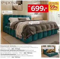 XXXLutz esposa Polsterbett Angebot