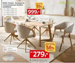XXXLutz LINEA NATURA Esstisch Angebot