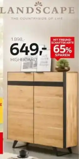 XXXLutz Landscape highboard Angebot