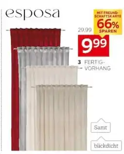 XXXLutz Esposa fertigvorhang Angebot