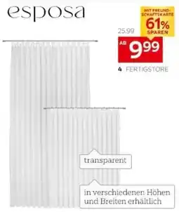 XXXLutz Esposa fertigstore Angebot