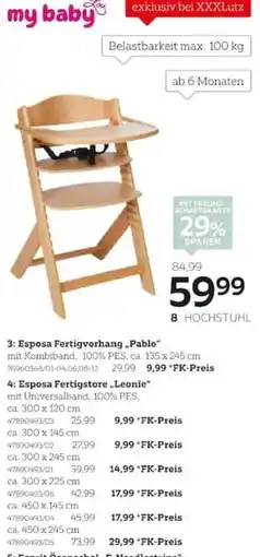 XXXLutz my baby Hochstuhl Angebot