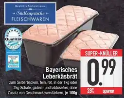 E-Center Bayerisches Leberkäsbrät Angebot
