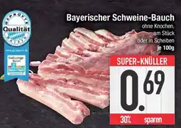 E-Center Bayerischer Schweine-Bauch Angebot