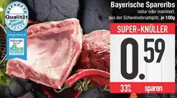 E-Center Bayerische Spareribs Angebot