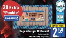 E-Center Regensburger Bratwurst Angebot