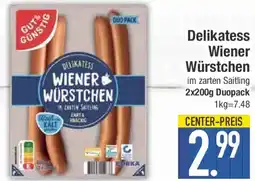 E-Center GUT& GÜNSTIG Wiener Würstchen Angebot