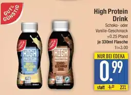 E-Center GUT& GÜNSTIG High Protein Drink Angebot