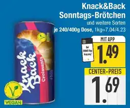 E-Center Knack&Back Sonntags-Brötchen Angebot