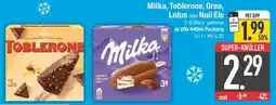E-Center Milka, Toblerone, Oreo, Lotus oder Nuii Eis Angebot