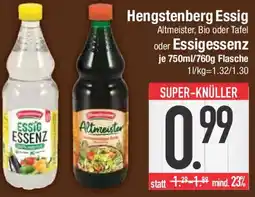 E-Center Hengstenberg Essig oder Essigessenz Angebot