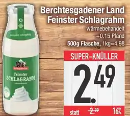 E-Center Berchtesgadener Land Feinster Schlagrahm Angebot