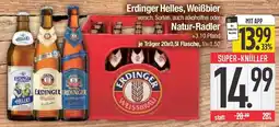E-Center Erdinger Helles, Weißbier oder Natur-Radler Angebot