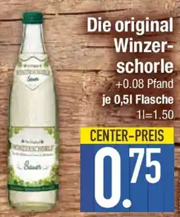 E-Center Die original Winzerschorle Angebot