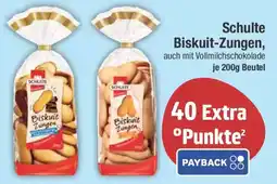 E-Center Schulte Biskuit-Zungen Angebot