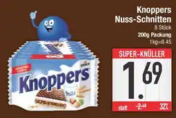 E-Center Knoppers Nuss-Schnitten Angebot
