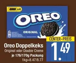 E-Center Oreo Doppelkeks Original oder Double Creme Angebot