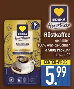 E-Center EDEKA Herzstücke Röstkaffee Angebot