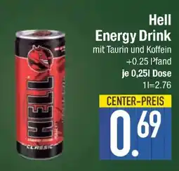 E-Center Hell Energy Drink Angebot