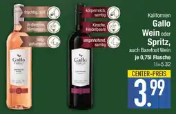 E-Center Kalifornien Gallo Wein oder Spritz Angebot