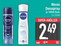 E-Center Nivea Deospray Angebot