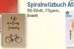 E-Center Spiralnotizbuch A5 Angebot
