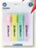 E-Center 4er Textmarker Angebot
