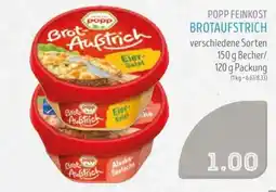 Edeka Struve POPP FEINKOST BROTAUFSTRICH Angebot