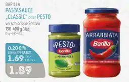 Edeka Struve Barilla Pastasauce Classic oder Pesto Angebot