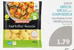 Edeka Struve BÜRGER kartoffel-Gnocchi Angebot