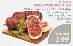 Edeka Struve SCHÖNECKE PUTEN-ZWIEBELMETTWURST Angebot