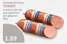 Edeka Struve RÜGENWALDER MÜHLE TEEWURST Angebot