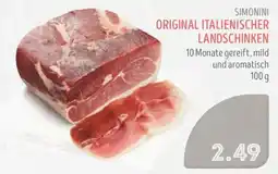 Edeka Struve SIMONINI ORIGINAL ITALIENISCHER LANDSCHINKEN Angebot