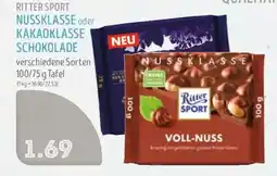 Edeka Struve Ritter Sport Nussklasse Schokolade Angebot