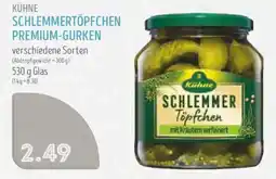 Edeka Struve KÜHNE SCHLEMMERTÖPFCHEN PREMIUM-GURKEN Angebot