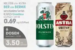 Edeka Struve HOLSTEN oder ASTRA BIER oder BIERMIX Angebot