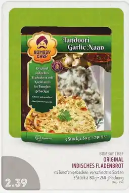 Edeka Struve Bombay Chef Tandoori Garlic Naan Angebot
