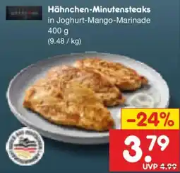 Netto Marken-Discount Hähnchen-Minutensteaks in Joghurt-Mango-Marinate Angebot