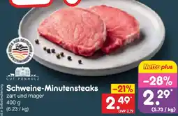 Netto Marken-Discount GUT PONHOLZ Schweine-Minutensteaks Angebot