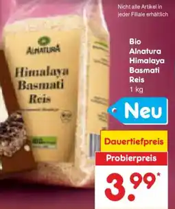 Netto Marken-Discount Alnatura Himalaya Basmati Reis Angebot