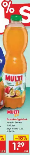 Netto Marken-Discount MULTI 1.2 Fruchtsaftgetränk Angebot