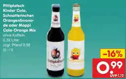 Netto Marken-Discount Pittiplatsch Kinder Cola Angebot