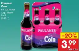 Netto Marken-Discount Paulaner Cola Angebot