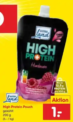 Netto Marken-Discount Gutes Land High Protein Pouch Angebot
