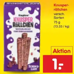 Netto Marken-Discount Knusper-Röllchen Angebot